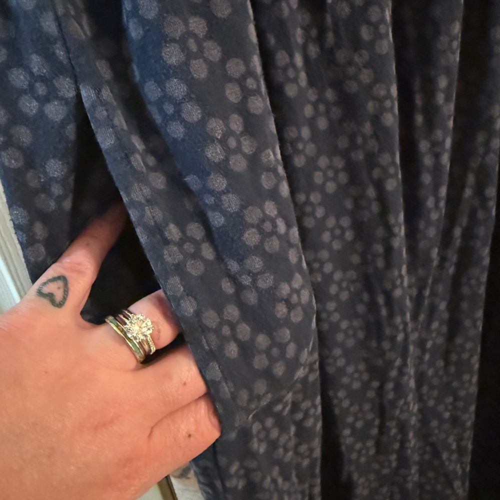 Ingrid & Isabel Navy Jumpsuit - Picture 4 of 5